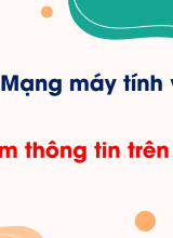 Chủ đề B - Bài 1. Tìm thông tin trên website